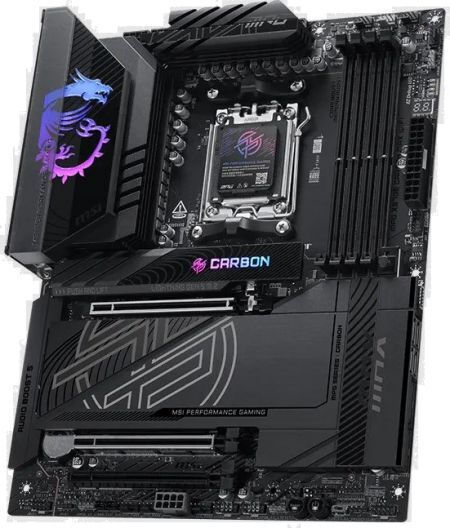 MPG X870E CARBON MAX Wi-Fi Motherboard ATX με AMD AM5 Socket 7E49-022R