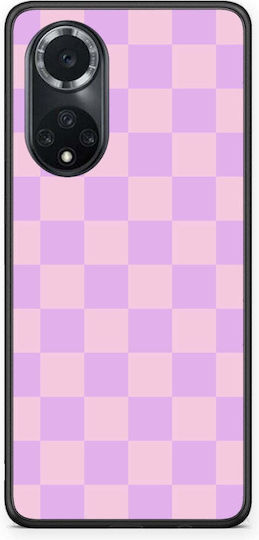 Smartfits Hülle für Huawei Nova 9 Honor 50 im Lavendelrosa Schachbrettmuster