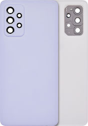 Backcover-Glas Samsung Galaxy A72 A725 2021 Aftermarket Plus Awesome Violett Backcover-Glas Samsung Galaxy A72 A725 2021 Aftermarket Plus Awesome Violett