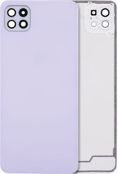 Back Cover Glass Camera Lens Samsung Galaxy A22 5g A226 2021 Aftermarket Plus Violet