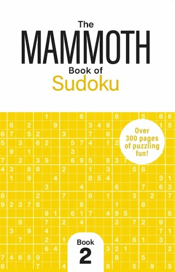 Mammoth Book Of Sudoku 2 - Michael O'mara Books Ltd - Paperback / Softback