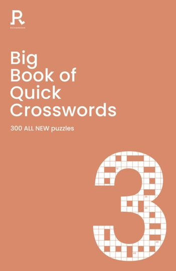 Big Book Of Quick Crosswords Book 3 New Edition - Richardson Publishing - Paperback / Softback