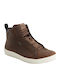 Logan Men's Leather Waterproof Gore-Tex Motorcycle Boots Brown