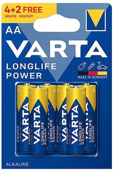 Varta LongLife Power Αλκαλική Μπαταρία 1.5V