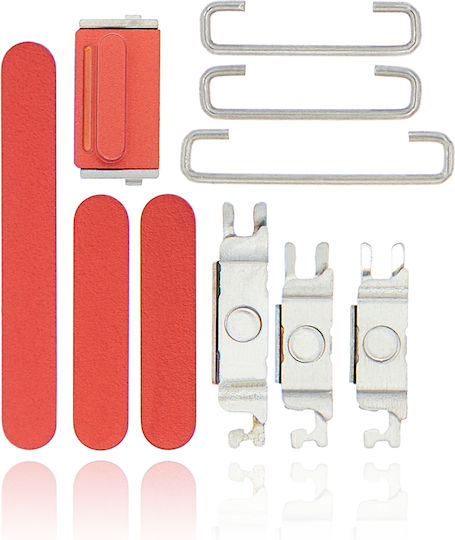 Hard Buttons Power Volume Switch Iphone 12 Red