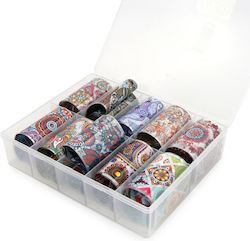 Global Fashion Foil Set 10 Pieces Colored 44