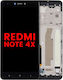 Lcd Assembly Frame Xiaomi Redmi Note 4x Aftermarket Plus Black