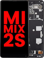 Lcd Assembly Frame Xiaomi Mi Mix 2s Aftermarket Plus Black Lcd Assembly Frame Xiaomi Mi Mix 2s Aftermarket Plus Black