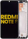 LCD-Baugruppe mit Rahmen für Xiaomi Redmi Note 8 Redmi Note 8 2021 Aftermarket Plus Space Black
