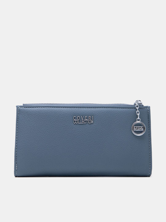 Large Women's Wallet Light Blue