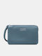 Large Women's Wallet Light Blue