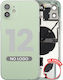 Back Housing W Small Parts Iphone 12 Us Version Aftermarket Plus Green