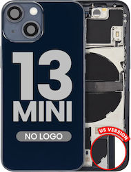 Rückgehäuse mit Kleinteilen für iPhone 13 Mini US-Version Aftermarket Plus Mitternacht Rückgehäuse mit Kleinteilen für iPhone 13 Mini US-Version Aftermarket Plus Mitternacht
