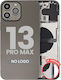 Rückgehäuse mit Kleinteilen iPhone 13 Pro Max US-Version Aftermarket Plus Graphit