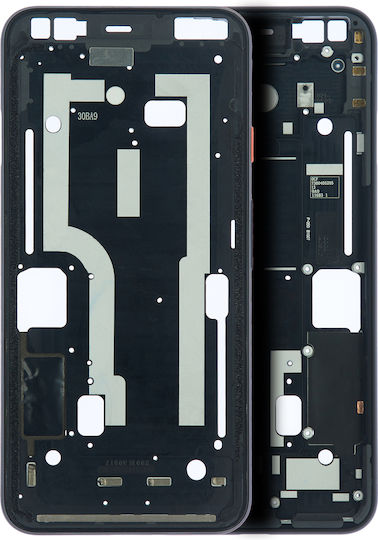Mid-frame Housing Google Pixel 4 Oh So Orange Power Button