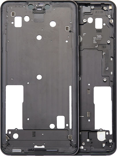Само средна рамка за Google Pixel 3 XL в цвят Just Black