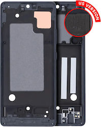 Mittelrahmengehäuse Samsung Galaxy A71 5G A716 2020 US-Version Prism Cube Schwarz Mittelrahmengehäuse Samsung Galaxy A71 5G A716 2020 US-Version Prism Cube Schwarz