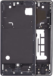 Mittelrahmengehäuse Samsung Galaxy A71 5G UW A716V 2020 Prism Cube Schwarz Mittelrahmengehäuse Samsung Galaxy A71 5G UW A716V 2020 Prism Cube Schwarz