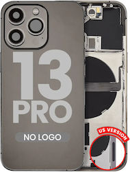 Back Housing W Small Parts Iphone 13 Pro Us Version Aftermarket Plus Graphite Back Housing W Small Parts Iphone 13 Pro Us Version Aftermarket Plus Graphite