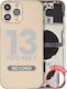 Back Housing W Small Parts Iphone 13 Pro Max Us Version Aftermarket Plus Gold