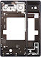 Корпус на средната рамка за Google Pixel 6 Stormy Black