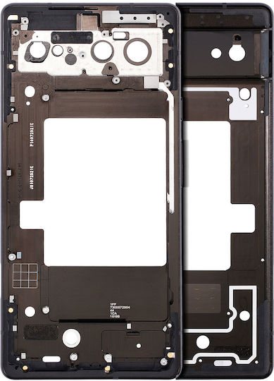 Корпус на средната рамка за Google Pixel 6 Stormy Black