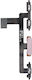 Fingerprint Power Volume Button Flex Cable Sony Xperia 10 Silver