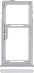 Tavă pentru o singură cartelă SIM Samsung Galaxy A42 5G A426 2020 Prism Dot Alb Tavă pentru o singură cartelă SIM Samsung Galaxy A42 5G A426 2020 Prism Dot Alb