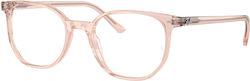 Ray-Ban Rx5397 8540 Transparent Pink Elliot Pre...