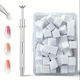 Global Fashion Ombre Gradient Set Metal Pen + Interchangeable Sponges 100 Pcs 24731