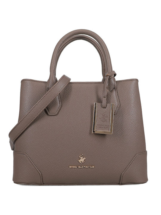 Beverly Hills Polo Club Women's Taupe Tote Bag