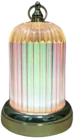 Decorative LED Lantern with Crystal Appearance & Ambient Lighting Sds-25167