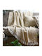 S-f Felidae Chenille Armchair Throw 125x150cm Beige