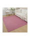 Homeone Soft Χαλί Ορθογώνιο Shaggy Γούνινο Ροζ 120x160cm