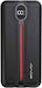 Power Bank 10000mAh 22.5W mit USB-A Ausgangsanschlüsse und USB-C Ausgangsanschlüsse Stromlieferung Schwarzes