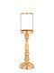 Palma Emporio Sfeșnic Metalic de Culoare Aurie 12x43 cm