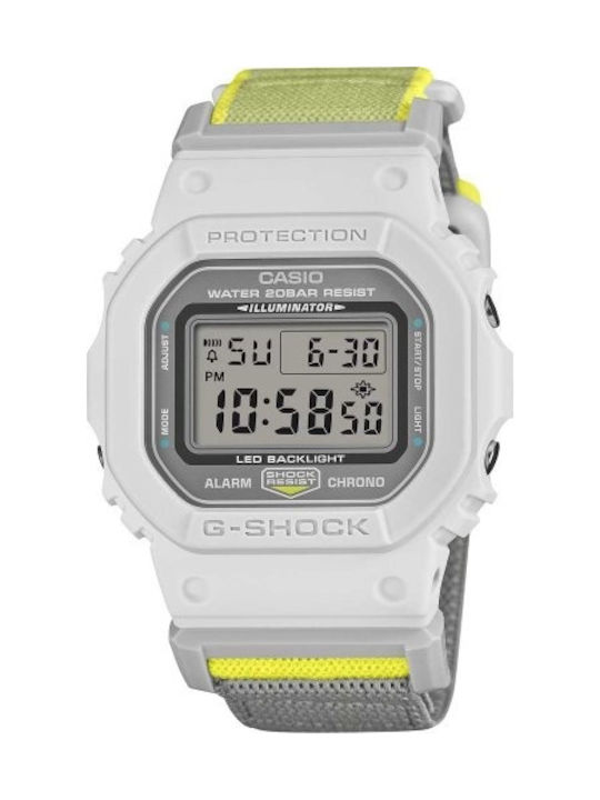 Casio Herrenarmbanduhr mit Quarzwerk und grauem...