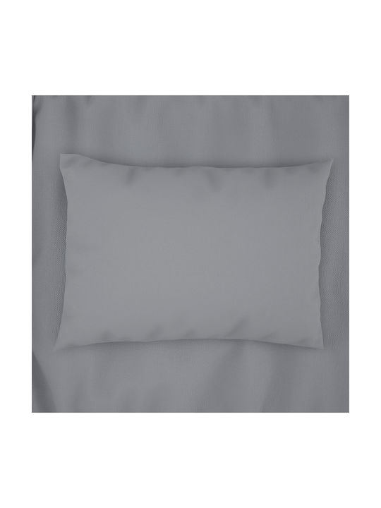 Dimcol Exotic Line Pillowcase Set Grey 50x70cm