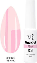 Beauty VI Гел за нокти Розов 8 ml Beauty VI Гел за нокти Розов 8 ml
