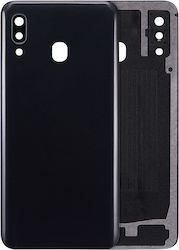 Back Cover Glass Camera Lens Samsung Galaxy A30 A305 2019 Aftermarket Plus Black Back Cover Glass Camera Lens Samsung Galaxy A30 A305 2019 Aftermarket Plus Black