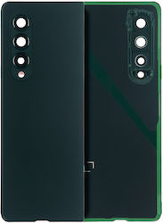 Заден капак със стъкло за камера Samsung Galaxy Z Fold 3 5G Premium Phantom Black