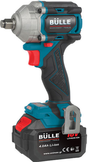 Bulle Brushless Μπουλονόκλειδο Μπαταρίας 18V 1x4Ah με Υποδοχή 1/2"
