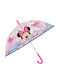 Rain Kids’ Curved Handle Umbrella Multicolour
