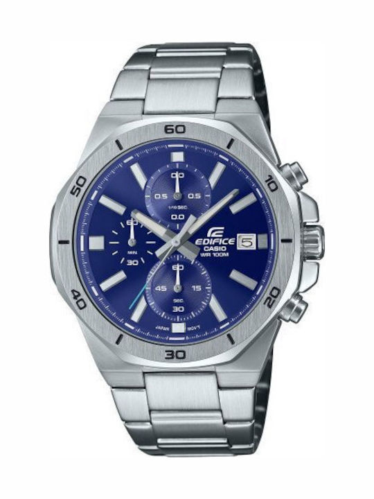 Casio Мъжки часовник хронограф на батерия със с...