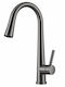 Higold Counter-Mounted Kitchen Faucet with Pull-Out Spray Grey