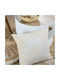 S-f Mekong Sofa Cushion in 100% Cotton Ecru 45x45cm