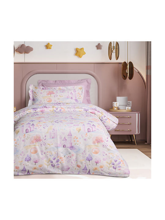 Das Home Single Kids Duvet 4989 Lilac 160x240cm