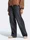 Adilenium Season 6 Women's Baggy Fit Jeans Black