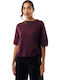Damenbluse Burgundy