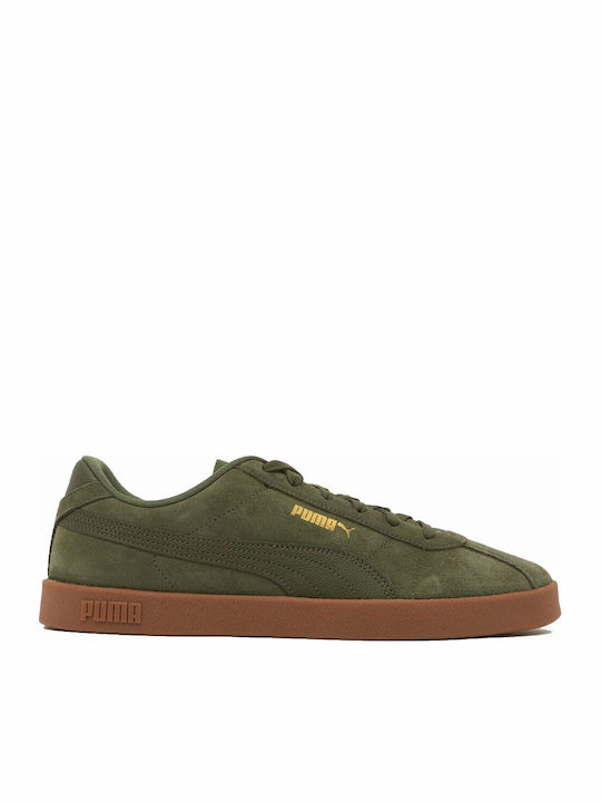 PUMA Club II Sneakers Khaki-Gold-Braun